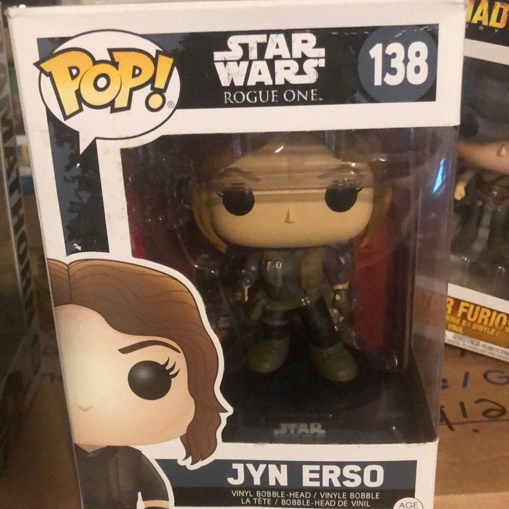 Funko Pop Star Wars Rogue One Jyn Erso Vinyl Bobble Head